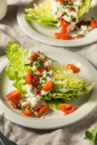 Homemade Healthy Iceberg Wedge Salad