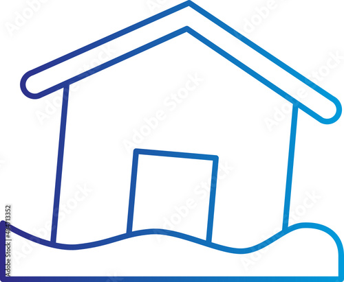 House flood icon