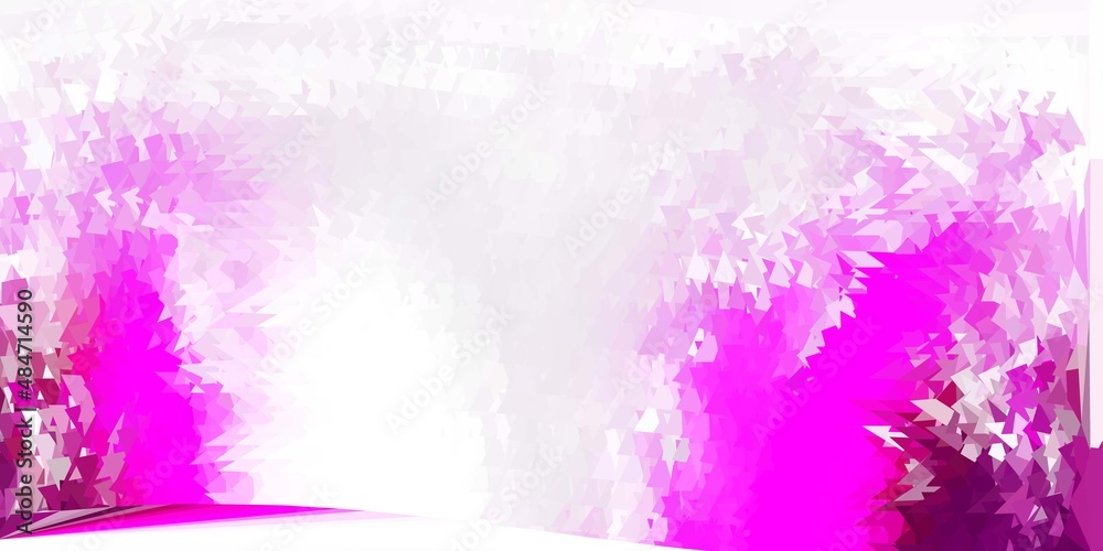 Light pink vector abstract triangle template. Light pink vector abstract triangle template.