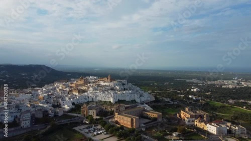 Aerial view of Ostuni 