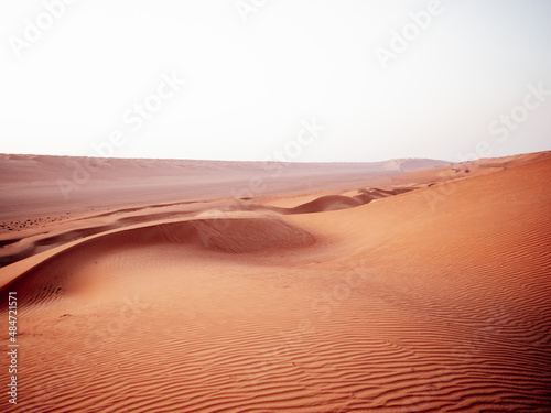 Dunes de sable du d  sert d Oman