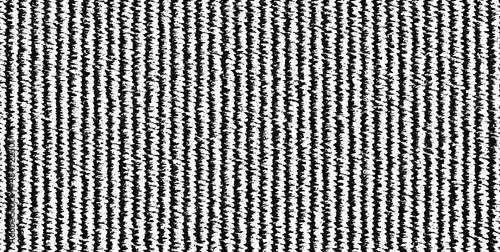 Vector fabric texture. Distressed texture of weaving fabric. Grunge background. Abstract halftone vector illustration. Overlay to create interesting effect and depth. Black isolated on white. EPS10.