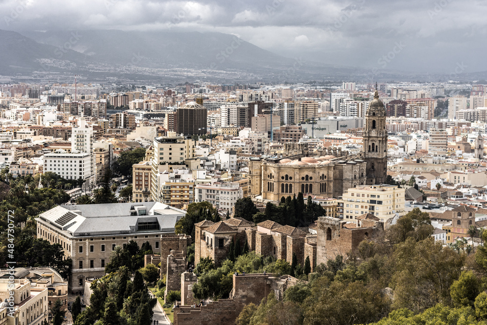 Naklejka premium Malaga