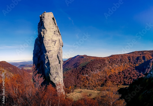 Dent de la rancune dans la vallée de Chaudefour - Sancy