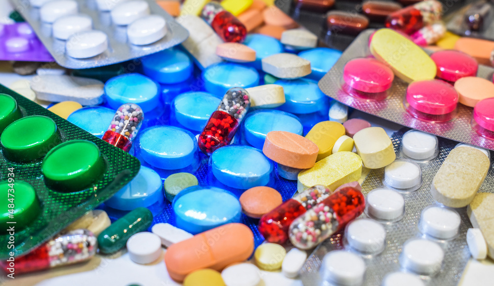 Different Types Of Medicine Isolated View Stock Photo Adobe Stock Different Types Of Medicine Isolated View Stock Photo Adobe Stock