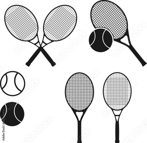  Tennis bat svg, Tennis Racket svg, Tennis Silhouette, Tennis Ball svg, Tennis Ball,  © Zahirul