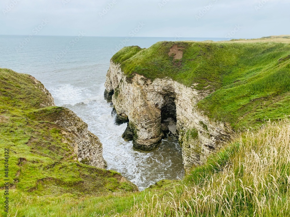 Cliffs near Flamborough Cliffs near Flamborough
