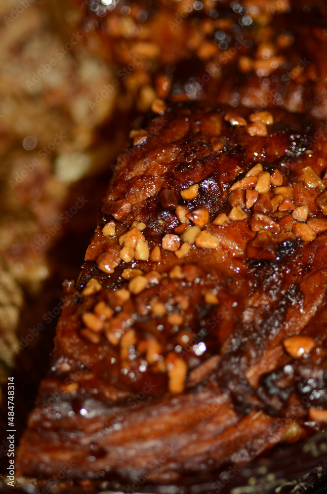 close up of Babka bread