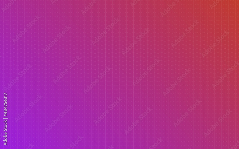 Geometric colorful background with square grid. Abstract vector illustration with blurred gradient.  Modern pattern