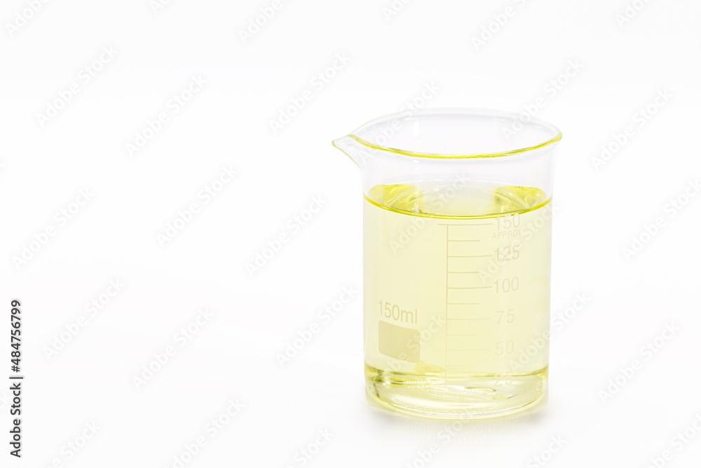 flask with sodium chlorite, chemical compound of chemical formula NaClO₂. Used in the sugar and alcohol segment and water treatment and disinfection flask with sodium chlorite, chemical compound of chemical formula NaClO₂. Used in the sugar and alcohol segment and water treatment and disinfection