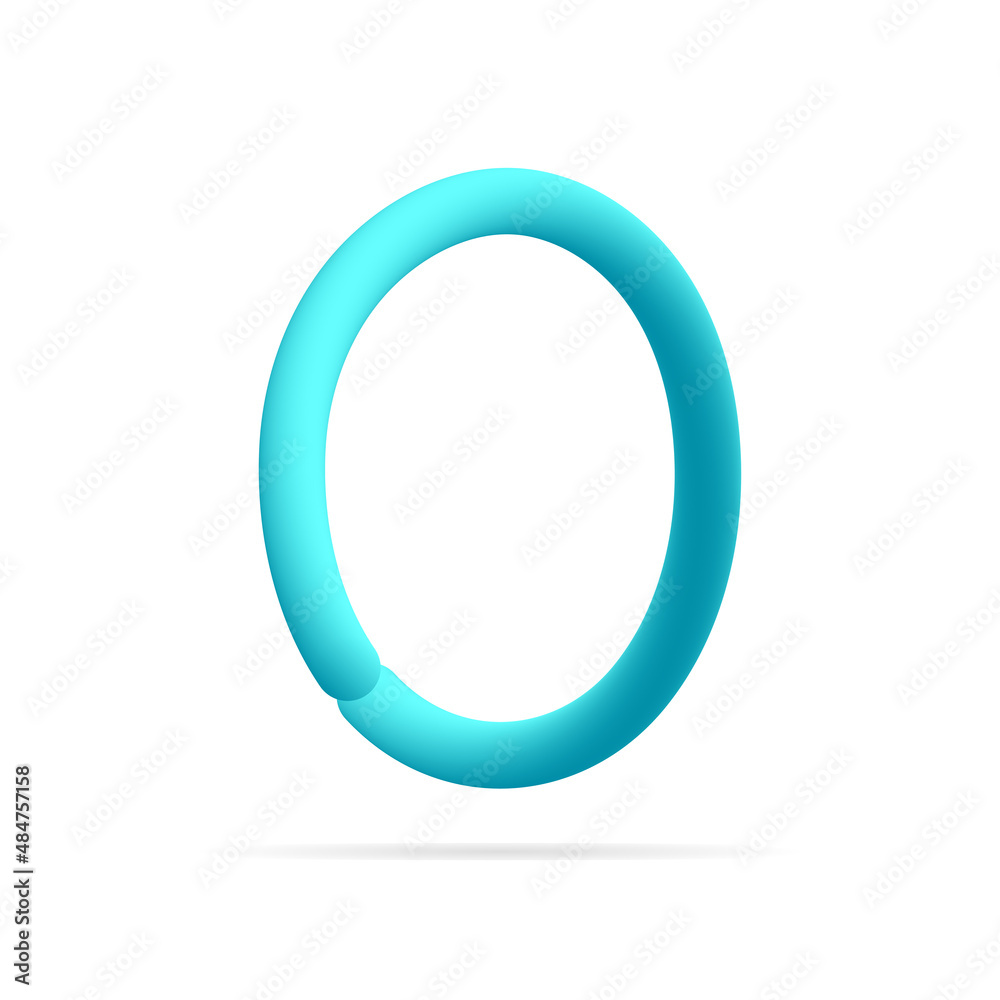 0 number blue logo. Line style pure water vector typography for save water identity, ecology graphic resources, clean corporate labels and more 0 number blue logo. Line style pure water vector typography for save water identity, ecology graphic resources, clean corporate labels and more