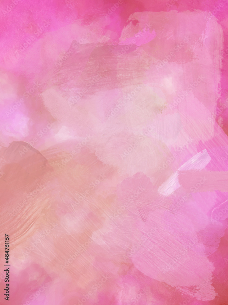 Fototapeta premium pink paint strokes frame background image