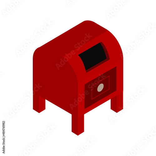 Isometric mail box