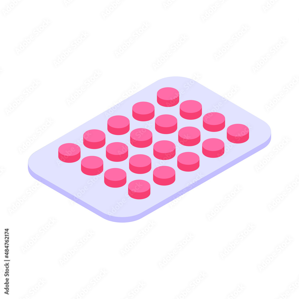 Isometric pills Isometric pills