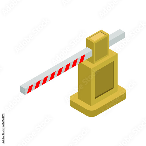 Isometric roadblock