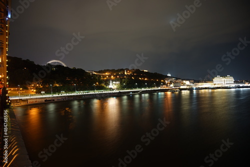 night view of the city of the city of kotor © Viacheslav