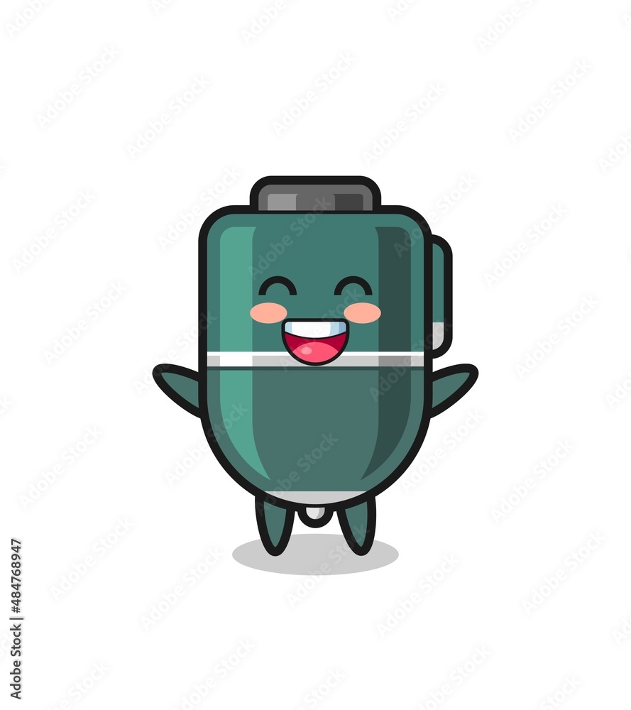 happy baby ballpoint cartoon character