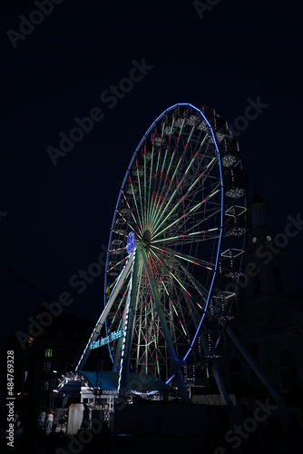 ferris wheel in night © Viacheslav