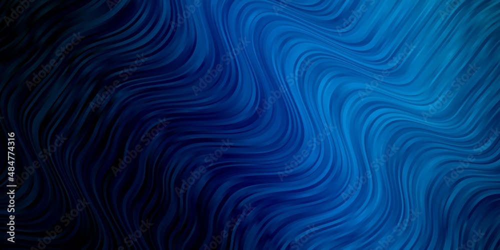 Dark BLUE vector template with curves. Illustration in halftone style with gradient curves. Template for cellphones. Dark BLUE vector template with curves. Illustration in halftone style with gradient curves. Template for cellphones.