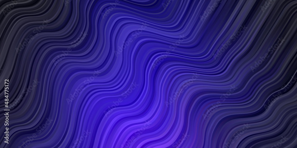 Dark Pink, Blue vector backdrop with bent lines. Dark Pink, Blue vector backdrop with bent lines.