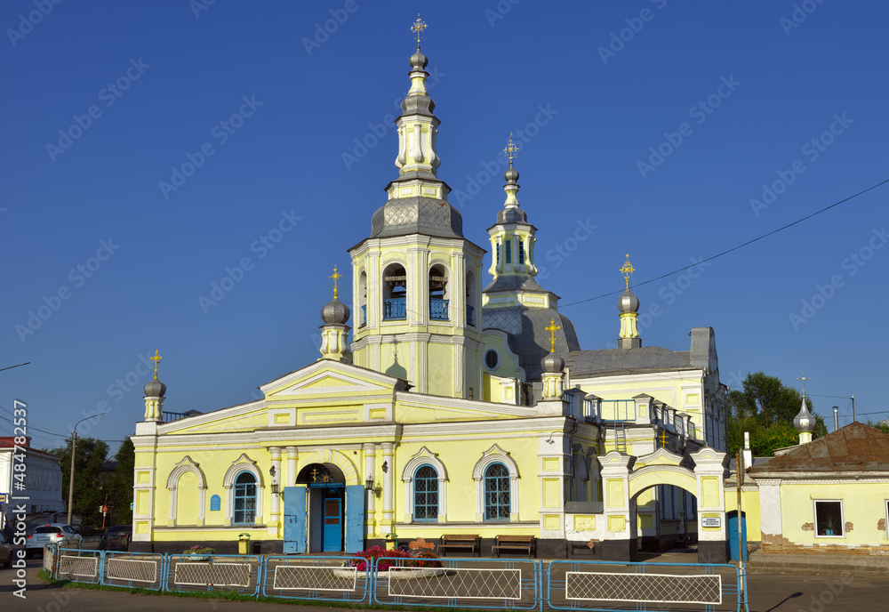 Spassky Cathedral in the city of Minusinsk