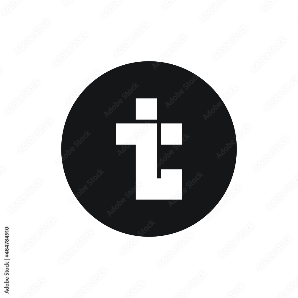 Letter T icon design isolated on white background Letter T icon design isolated on white background