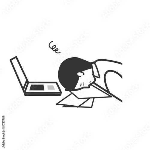 仕事が終わらない