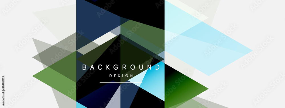 Mosaic triangles geometric background. Techno or business concept, pattern for wallpaper, banner, background, landing page Mosaic triangles geometric background. Techno or business concept, pattern for wallpaper, banner, background, landing page