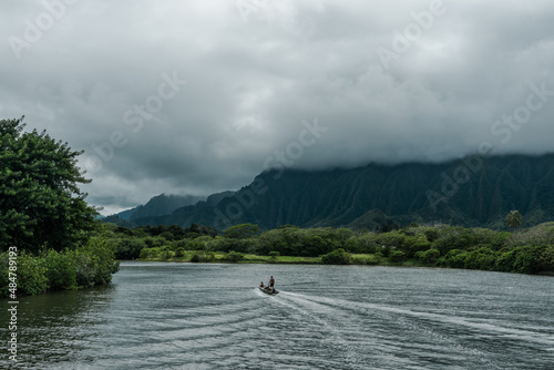 Ahuimanu StreamKoolau Range, Oahu Hawaii
