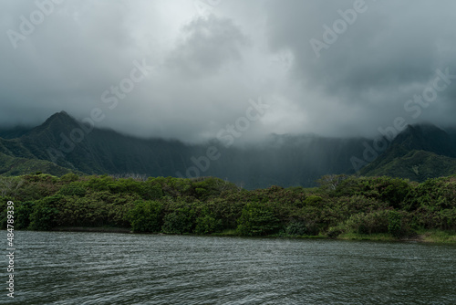 Ahuimanu StreamKoolau Range, Oahu Hawaii