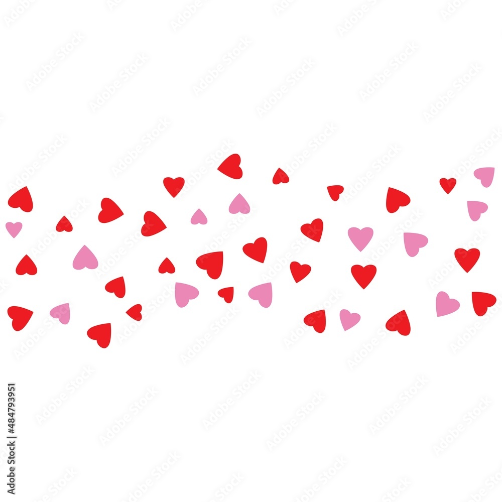 Love background illustration vector template