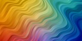 Light Multicolor vector pattern with lines.