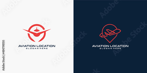 Inspiration for flight aviation logo design