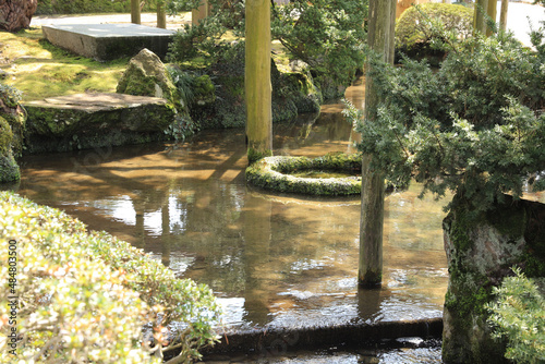 waterfall in the park