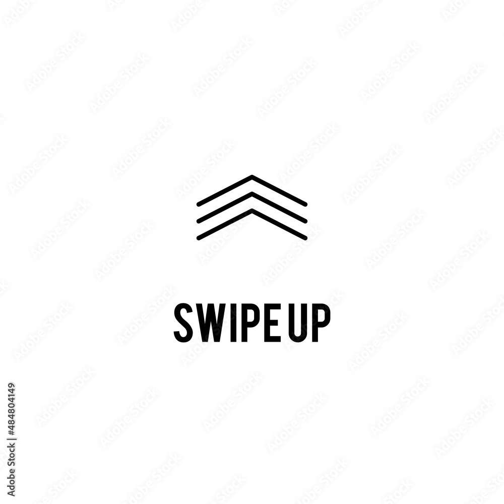 Finger swipe icon illustration isolated vector sign symbol Finger swipe icon illustration isolated vector sign symbol