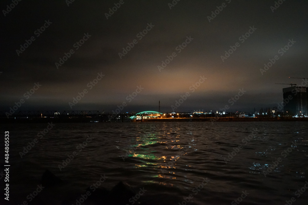 Fototapeta premium view of the city