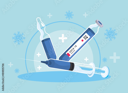covid19 vaccine vials