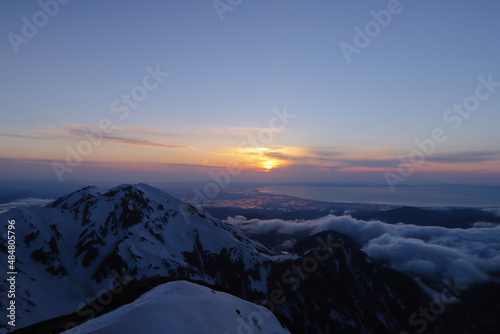 sunset in the mountains © Ryoji