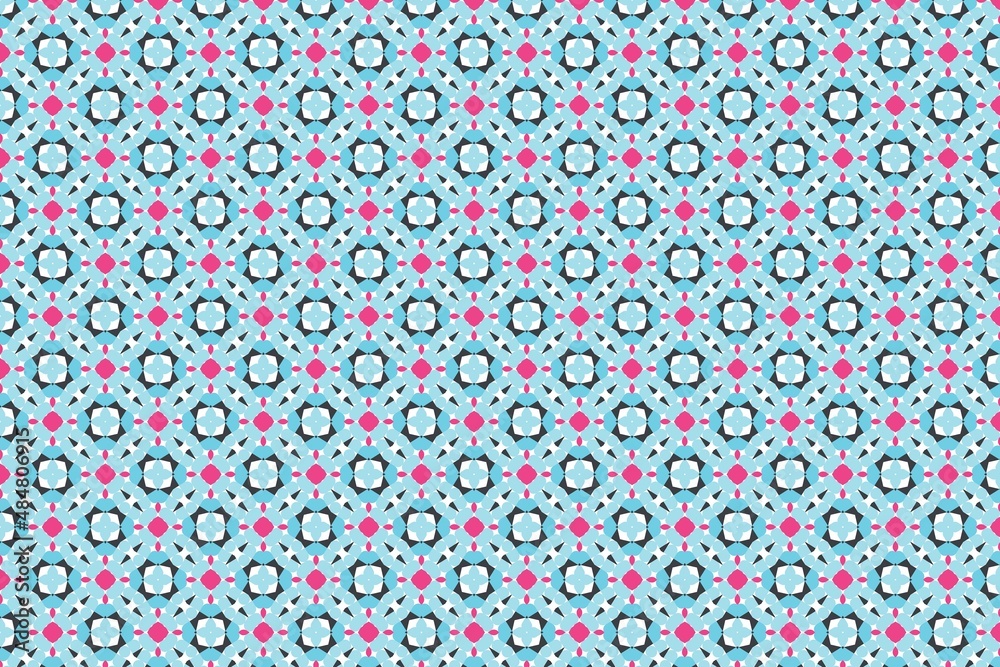 Abstract seamless floral wavy pattern, background, texture. High quality photo. Seamless Repeat Pattern for print on demand.