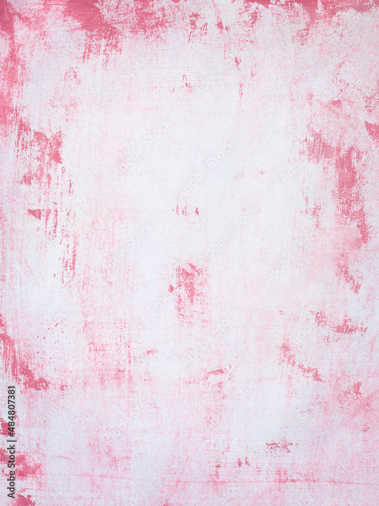 Fototapeta premium paper with abstract red paint