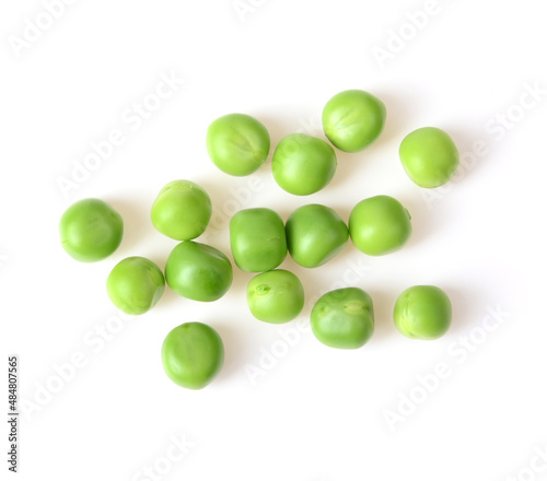 pea bean on white background