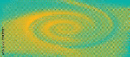 Abstract psychedelic spiral shape background image.