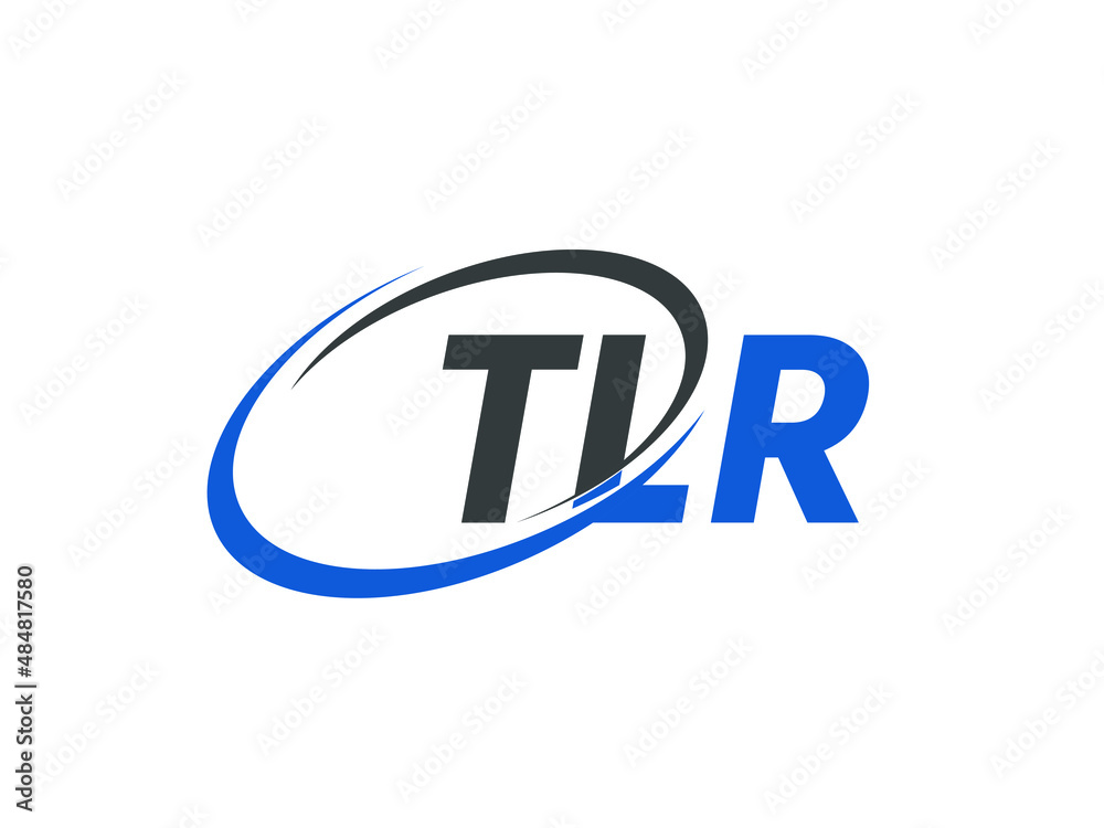 TLR letter creative modern elegant swoosh logo design TLR letter creative modern elegant swoosh logo design