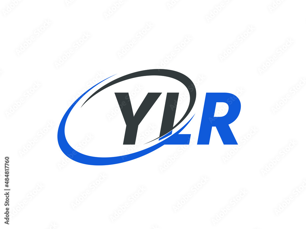 YLR letter creative modern elegant swoosh logo design YLR letter creative modern elegant swoosh logo design