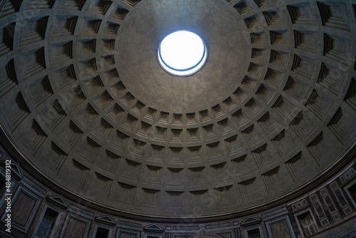 Inside Pantheon, Rome, Italy