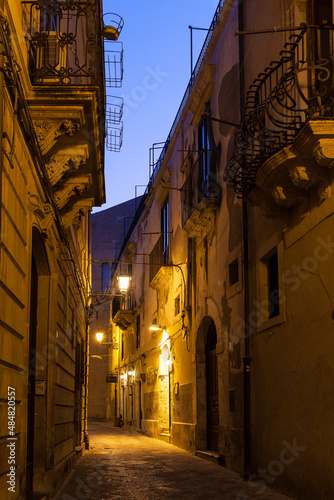 Narrow Sicilian street