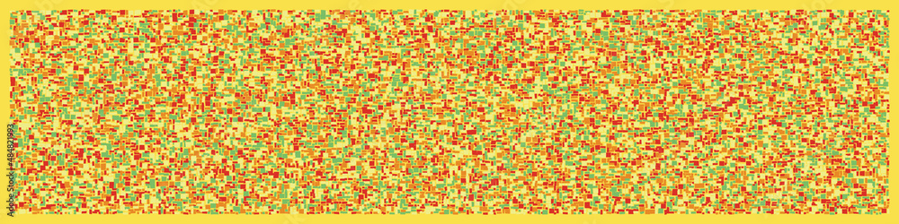 Fototapeta premium Offset Quads generative art background art illustration