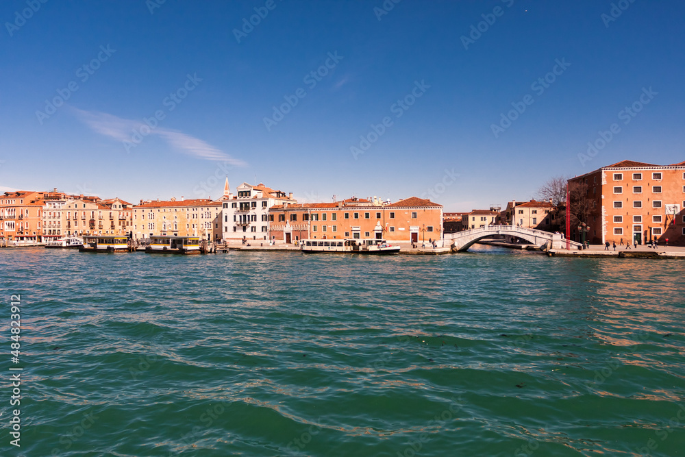 Venice from a Boat