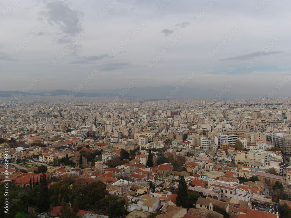 Cityscape of athens