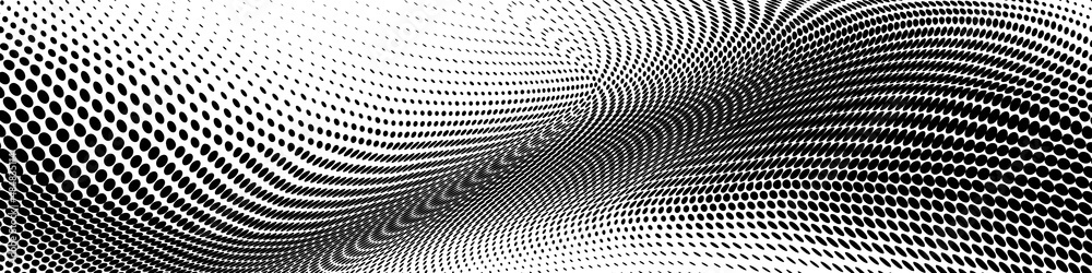 Light wide halftone dots vector illustration
Light wide halftone dots vector illustration